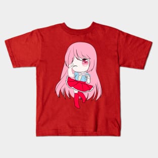 cute girl Kids T-Shirt